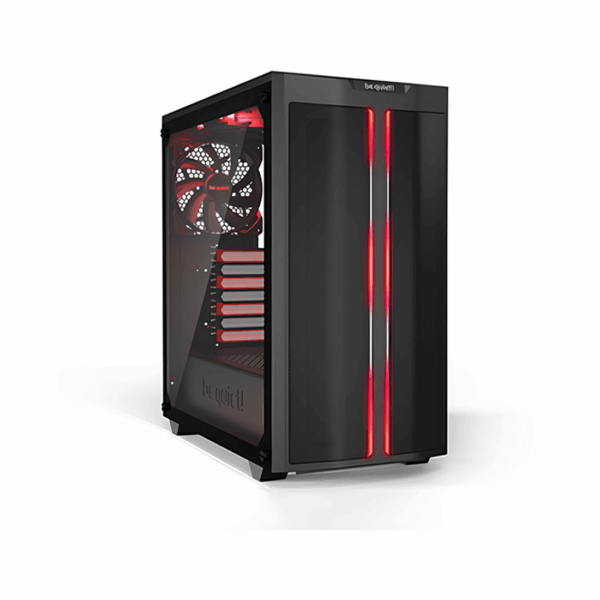 BOITIER BE QUIET! PURE BASE 500DX ROUGE/NOIR