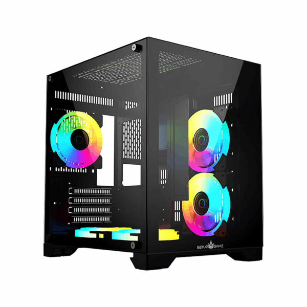 BOITIER SG PRO MINI 3 FAN ARGB NOIR