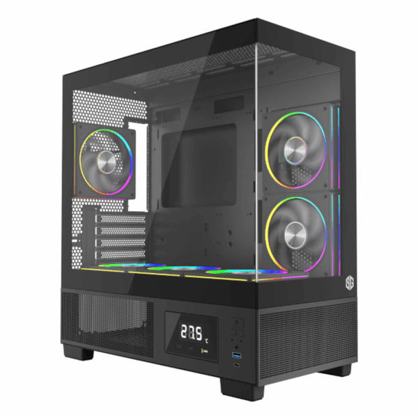 BOITIER SG PRO MINI V2 6 FAN ARGB NOIR