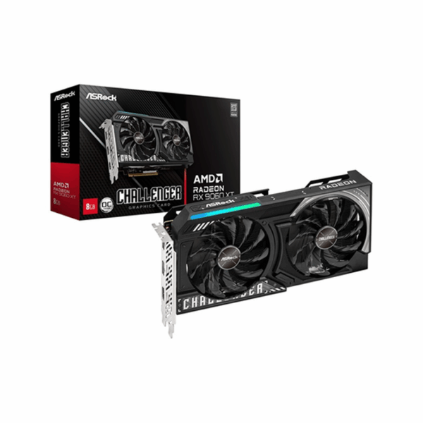 CARTE GRAPHIQUE ASROCK AMD RADEON RX 9060 XT CHALLENGER 8GB OC
