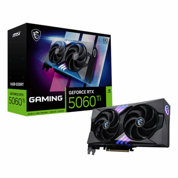 CARTE GRAPHIQUE MSI GEFORCE RTX 5060Ti 16G GAMING OC