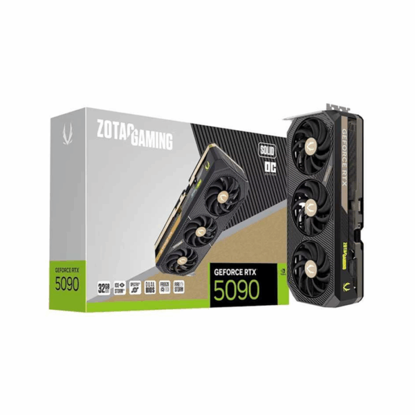 CARTE GRAPHIQUE ZOTAC GAMING GEFORCE RTX 5090 SOLID OC 32GB GDDR7