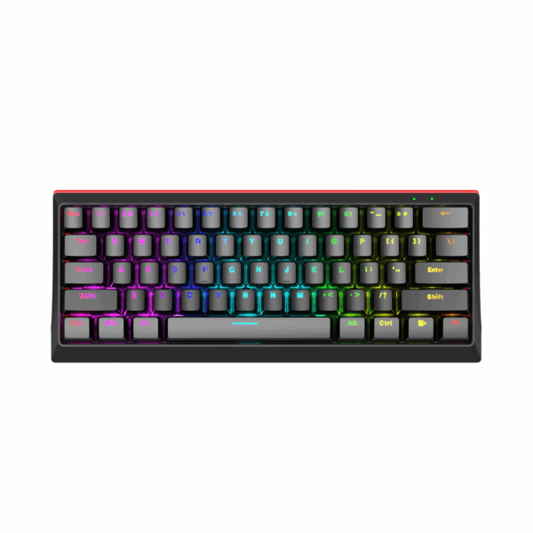 CLAVIER MARVO KG962G HECATE 61 EN BLACK (RED SWITCHES)