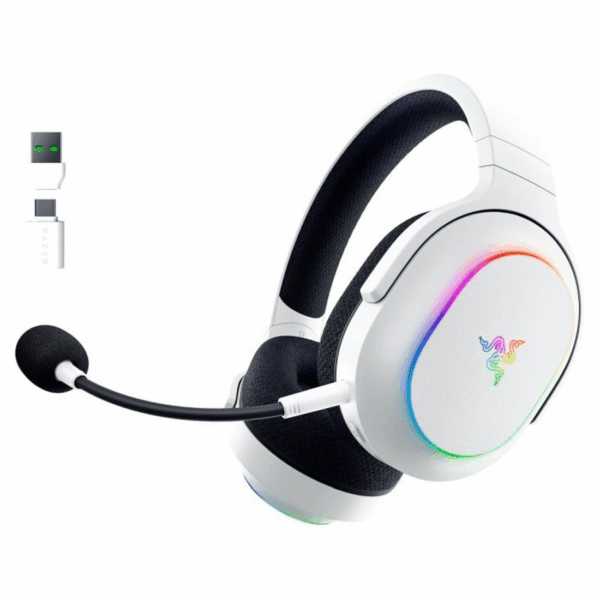 CASQUE RAZER BARRACUDA X CHROMA BLANC